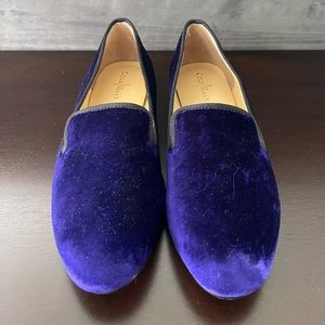 Cole Haan velvet flats